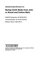 AASHTO M 182 AASHTO M 182