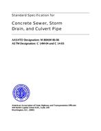 AASHTO M 86M/M 86-06 AASHTO M 86M/M 86-06