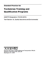 AASHTO R 25-00 (2013) AASHTO R 25-00 (2013)