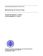AASHTO T 158-05 AASHTO T 158-05