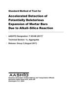 AASHTO T 303 AASHTO T 303