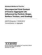 AASHTO T 326 AASHTO T 326