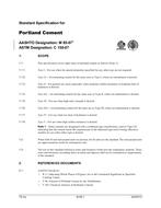 AASHTO M 85-07 AASHTO M 85-07