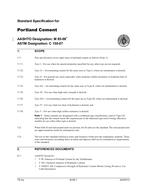 AASHTO M 85-08 AASHTO M 85-08