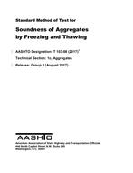 AASHTO T 103 AASHTO T 103