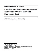 AASHTO T 176-08 (2013) AASHTO T 176-08 (2013)
