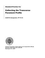 AASHTO PP 70-10 AASHTO PP 70-10