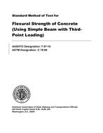 AASHTO T 97-10 AASHTO T 97-10