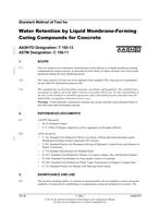 AASHTO T 155 AASHTO T 155