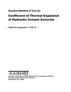 AASHTO T 336 AASHTO T 336