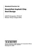 AASHTO PP 82 AASHTO PP 82