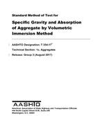 AASHTO T 354 AASHTO T 354