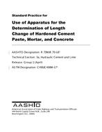 AASHTO R 70M/R 70 AASHTO R 70M/R 70