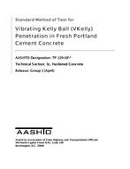 AASHTO TP 129-18 (2020) AASHTO TP 129-18 (2020)