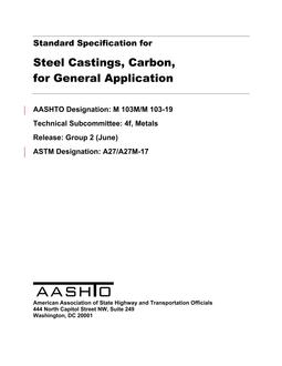 AASHTO M 103M/M 103 AASHTO M 103M/M 103