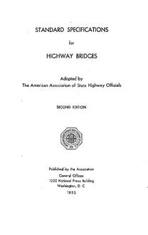 AASHTO HB-2 AASHTO HB-2