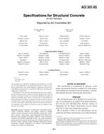 ACI 301-05 ACI 301-05