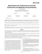 ACI 117-06 ACI 117-06