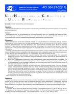 ACI 364.8T ACI 364.8T