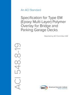 ACI 548.8 ACI 548.8