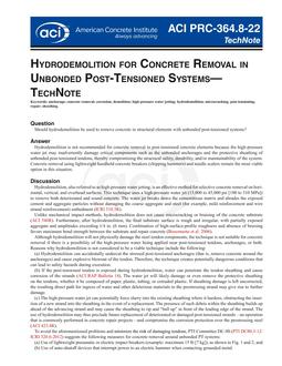 ACI PRC-364.8 ACI PRC-364.8