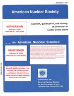 ANS 3.1-1993 (R1999) ANS 3.1-1993 (R1999)