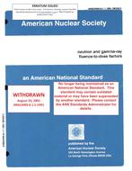 ANS 6.1.1-1991 ANS 6.1.1-1991