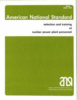 ANS 3.1-1971 ANS 3.1-1971