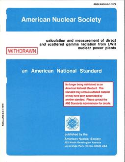 ANS 6.6.1-1979 ANS 6.6.1-1979