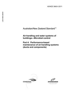 AS/NZS 3666.4 AS/NZS 3666.4