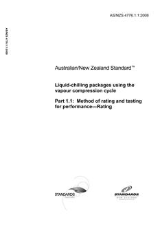 AS/NZS 4776.1.1 AS/NZS 4776.1.1