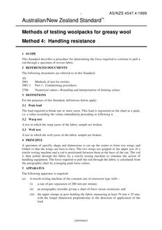 AS/NZS 4547.4:1999 AS/NZS 4547.4:1999