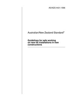 AS/NZS 4431:1996 AS/NZS 4431:1996