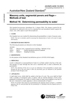 AS/NZS 4456.16 AS/NZS 4456.16