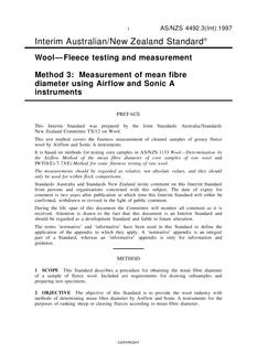 AS/NZS 4492.3(INT):1997 AS/NZS 4492.3(INT):1997