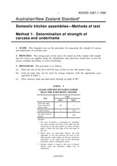 AS/NZS 4387.1 AS/NZS 4387.1