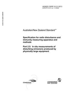 AS/NZS CISPR 16.2.5 AS/NZS CISPR 16.2.5