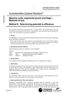 AS/NZS 4456.6 AS/NZS 4456.6