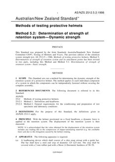 AS/NZS 2512.5.2 AS/NZS 2512.5.2