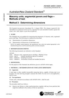 AS/NZS 4456.3 AS/NZS 4456.3