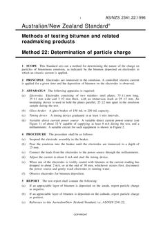 AS/NZS 2341.22 AS/NZS 2341.22