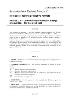 AS/NZS 2512.3.1:1999 AS/NZS 2512.3.1:1999