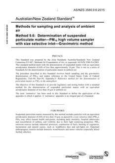 AS/NZS 3580.9.6 AS/NZS 3580.9.6