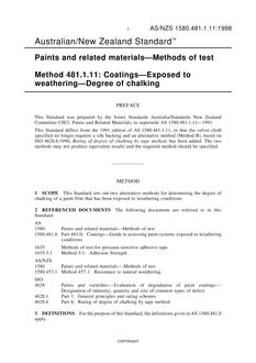 AS/NZS 1580.481.1.11 AS/NZS 1580.481.1.11