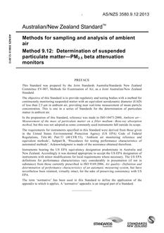 AS/NZS 3580.9.12 AS/NZS 3580.9.12