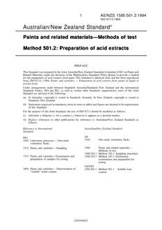 AS/NZS 1580.501.2 AS/NZS 1580.501.2