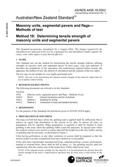 AS/NZS 4456.18 AS/NZS 4456.18