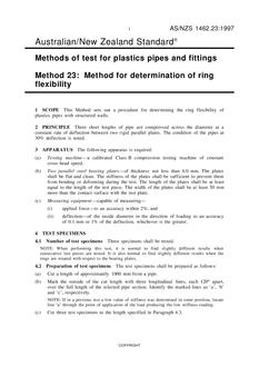AS/NZS 1462.23:1997 AS/NZS 1462.23:1997