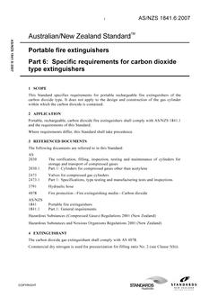 AS/NZS 1841.6 AS/NZS 1841.6