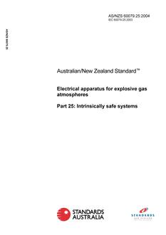 AS/NZS 60079.25:2004